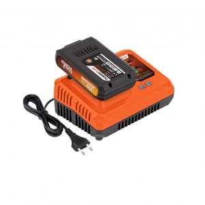 Set acumulator si incarcator Powerplus Powdp9062, 20v, 2.0Ah