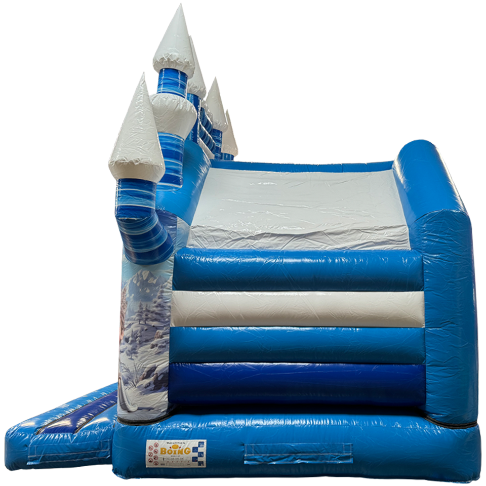 Loc de joaca gonflabil Boing Aframe Midi Snowprincess, 4,8m x 3.8m x 4,8m, 10 locuri, 140 kg, garantie 2 ani, compresor inclus - imagine 4