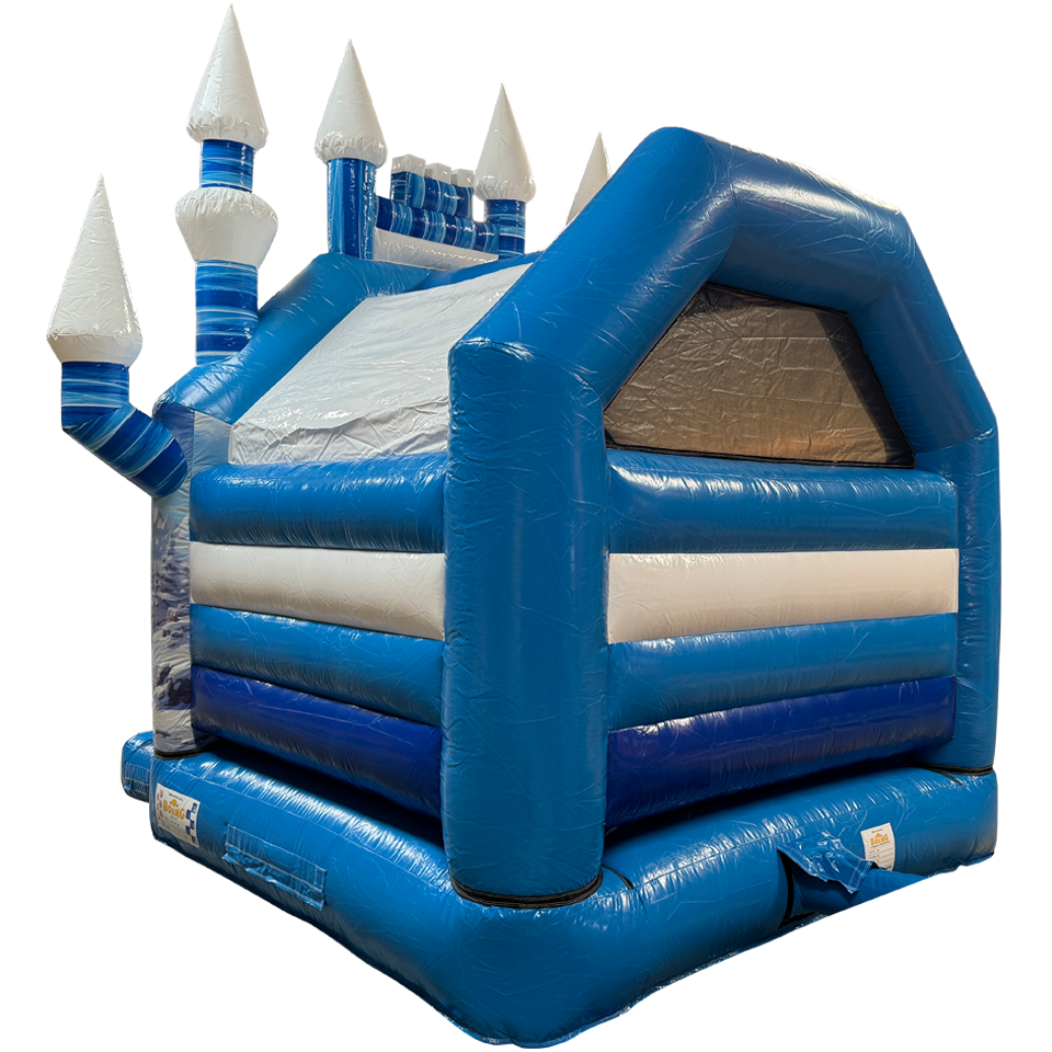 Loc de joaca gonflabil Boing Aframe Midi Snowprincess, 4,8m x 3.8m x 4,8m, 10 locuri, 140 kg, garantie 2 ani, compresor inclus - imagine 6