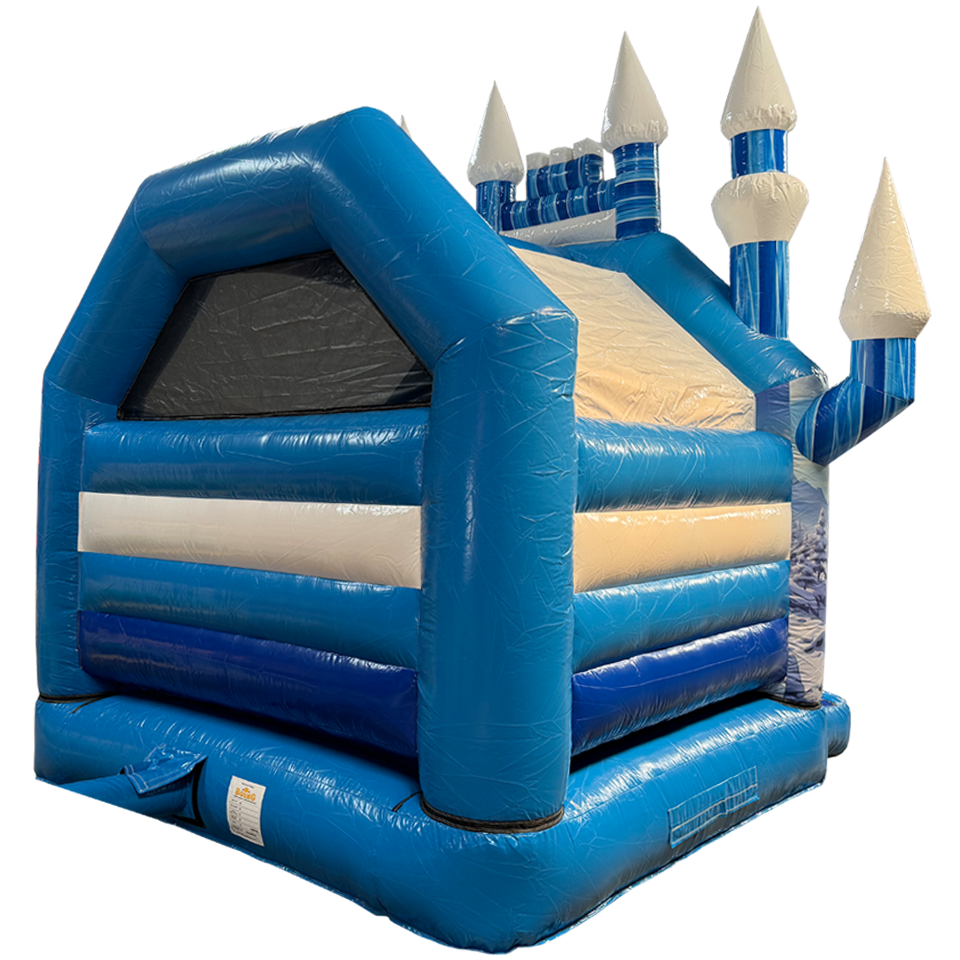 Loc de joaca gonflabil Boing Aframe Midi Snowprincess, 4,8m x 3.8m x 4,8m, 10 locuri, 140 kg, garantie 2 ani, compresor inclus - imagine 7