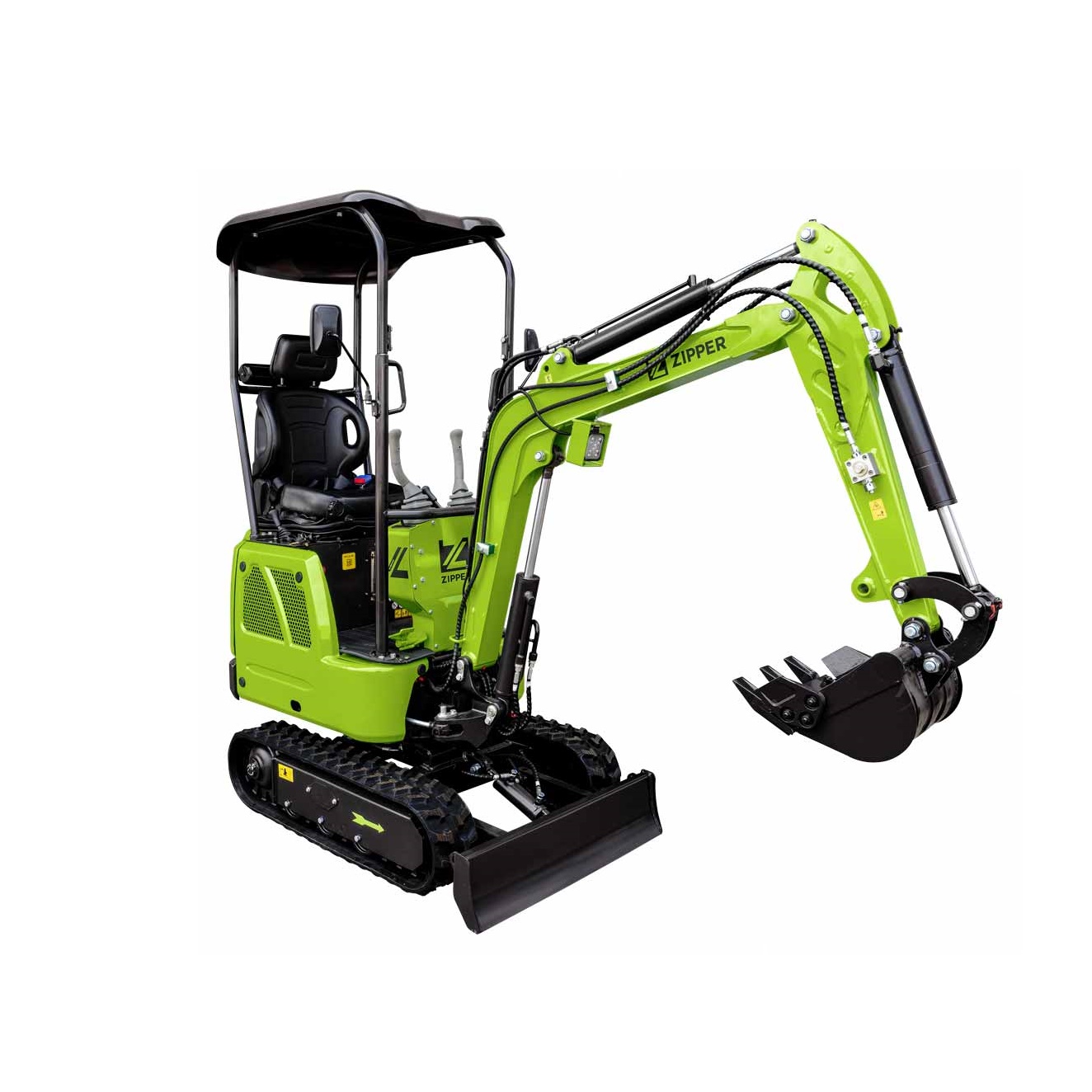 Miniexcavator Zipper ZI-MBG1000D, diesel, 7 kW, 940kg, forta rupere 8kN - imagine 8