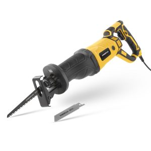 Fierastrau sabie Powerplus POWX03971, 920W, 2 panze incluse, turatie reglabila, adancime taiere 150 mm, 3m cablu alimentare